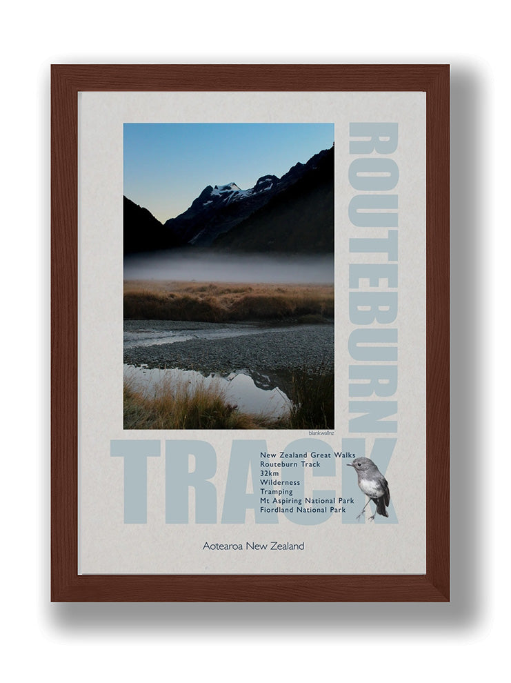 Routeburn Track poster