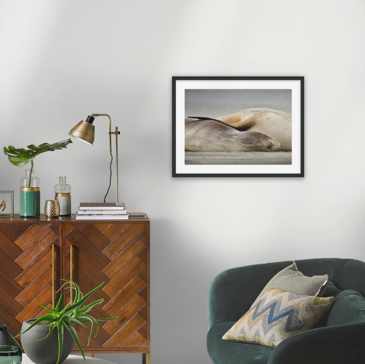 A2 wood frame (594 x 420mm print, 720 × 550mm frame)