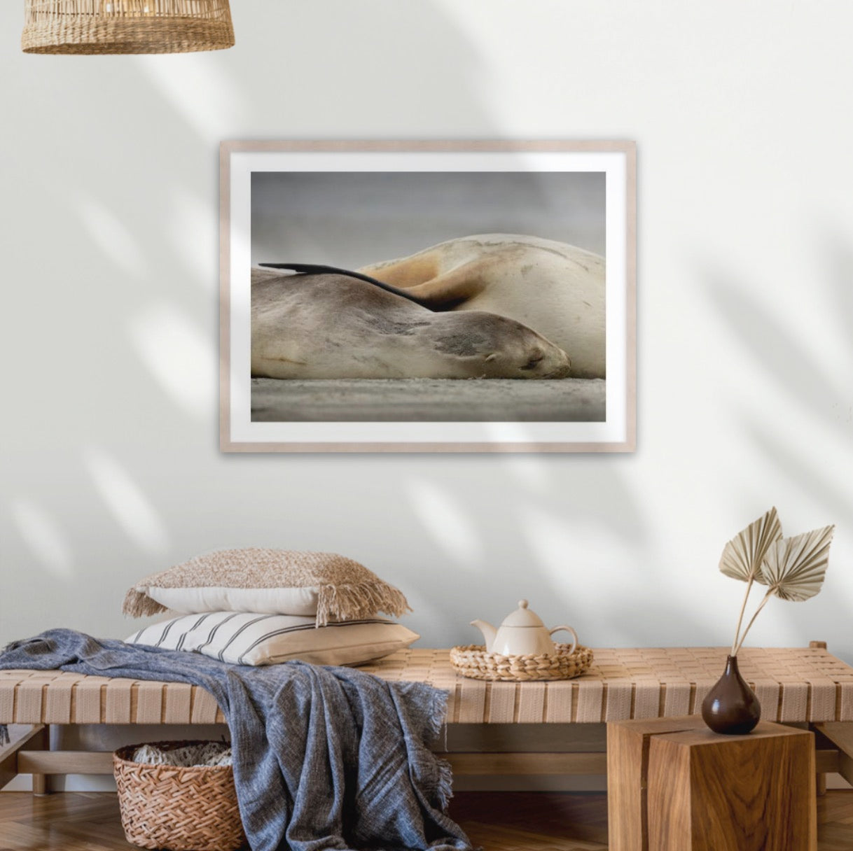 A1 wood frame (841 × 594mm print, 970m × 720mm frame)
