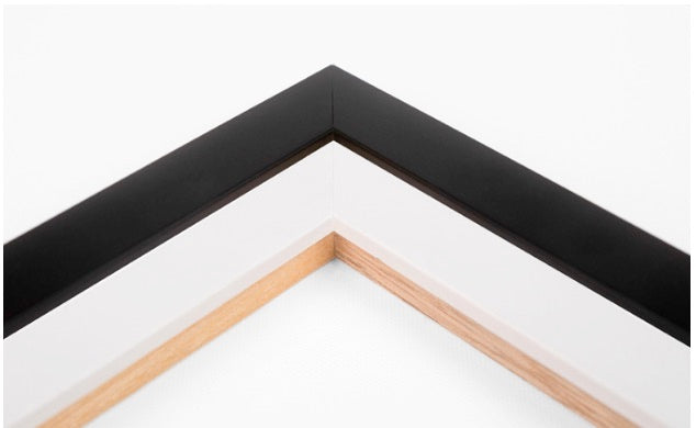 example of black frame and white frame