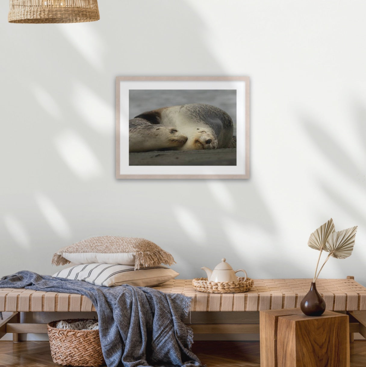 A2 wood frame (594 x 420mm print, 720 × 550mm frame)