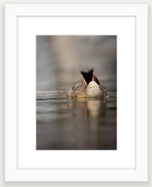 White wood frame. This is A4