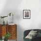 A4 black wood frame (210 x 297mm print; 340 x 420mm frame)