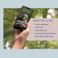 Three phone wallpapers, jpg format, instant download 4 sizes to fit iPhone and Android, big 1.3 to 4+ MG images