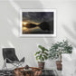 Dawn arrives to Glendhu Bay on Lake Wānaka A1 wood frame (841 × 594mm print, 970m × 720mm frame)