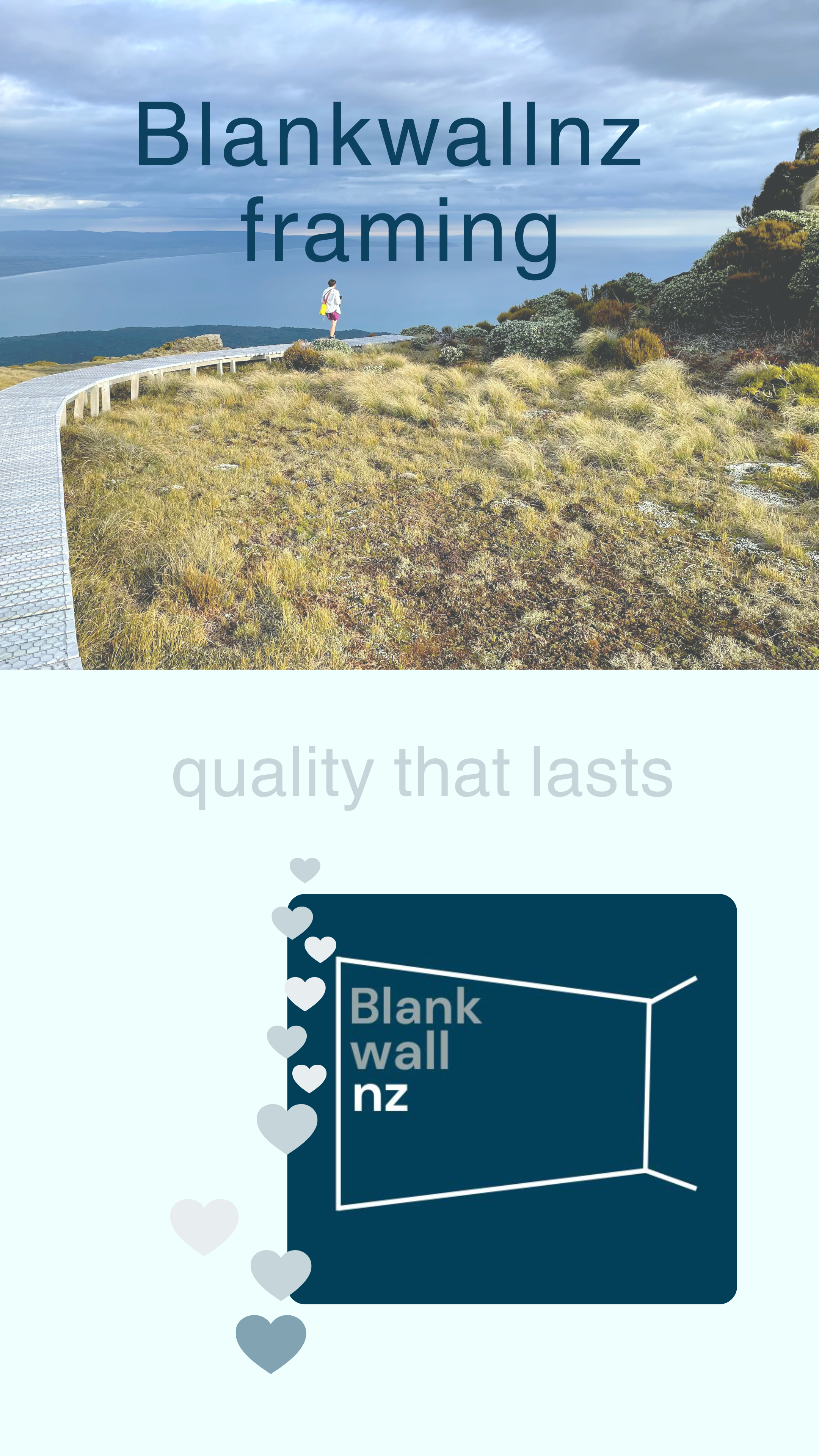 Load video: Blankwallnz, premium frames that last