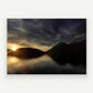 A1 Canvas (841 x 594mm)
Canvas, with mirror wrapped edges - Dawn arrives to Glendhu Bay on Lake Wānaka