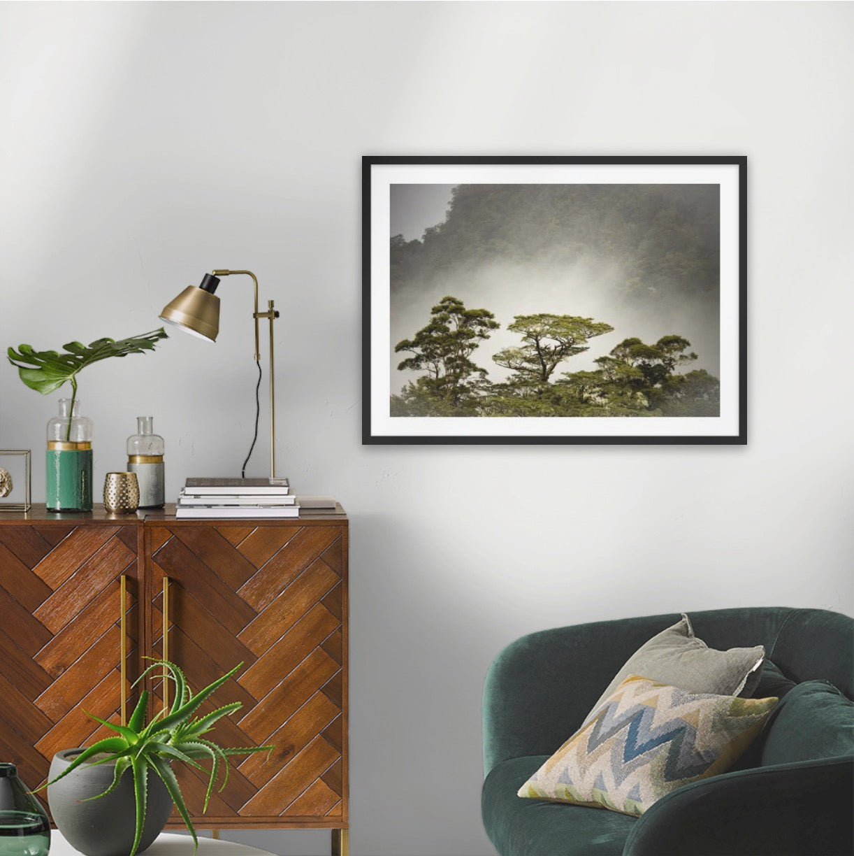 A1 black frame (841 × 594mm print, 970m × 720mm frame)