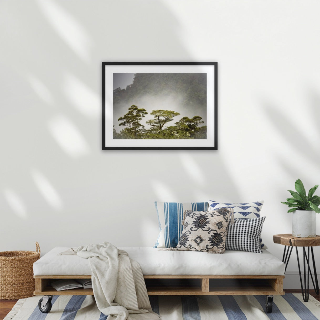 A2 black wood frame (594 x 420mm print, 720 × 550mm frame)
