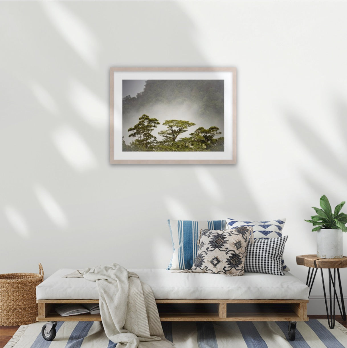 A2 raw wood frame (594 x 420mm print, 720 × 550mm frame)