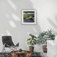 Wood frame (500 x 500mm print, 630 × 630mm frame) square