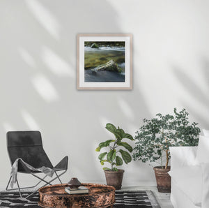 Wood frame (500 x 500mm print, 630 × 630mm frame) square