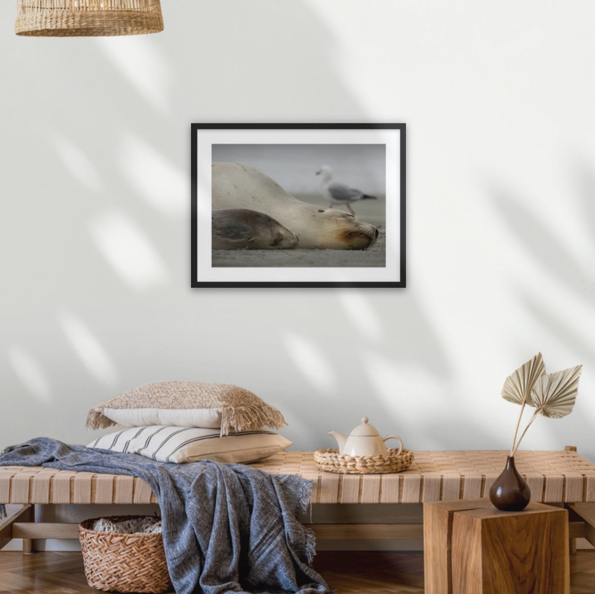 A2 wood frame (594 x 420mm print, 720 × 550mm frame)