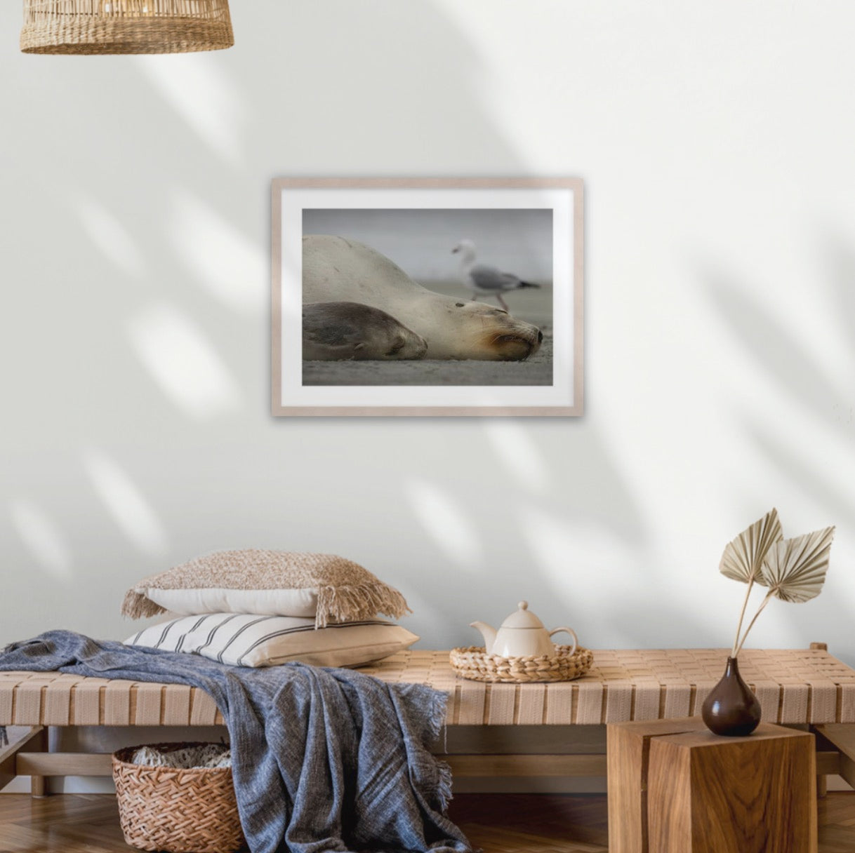 A2 wood frame (594 x 420mm print, 720 × 550mm frame)