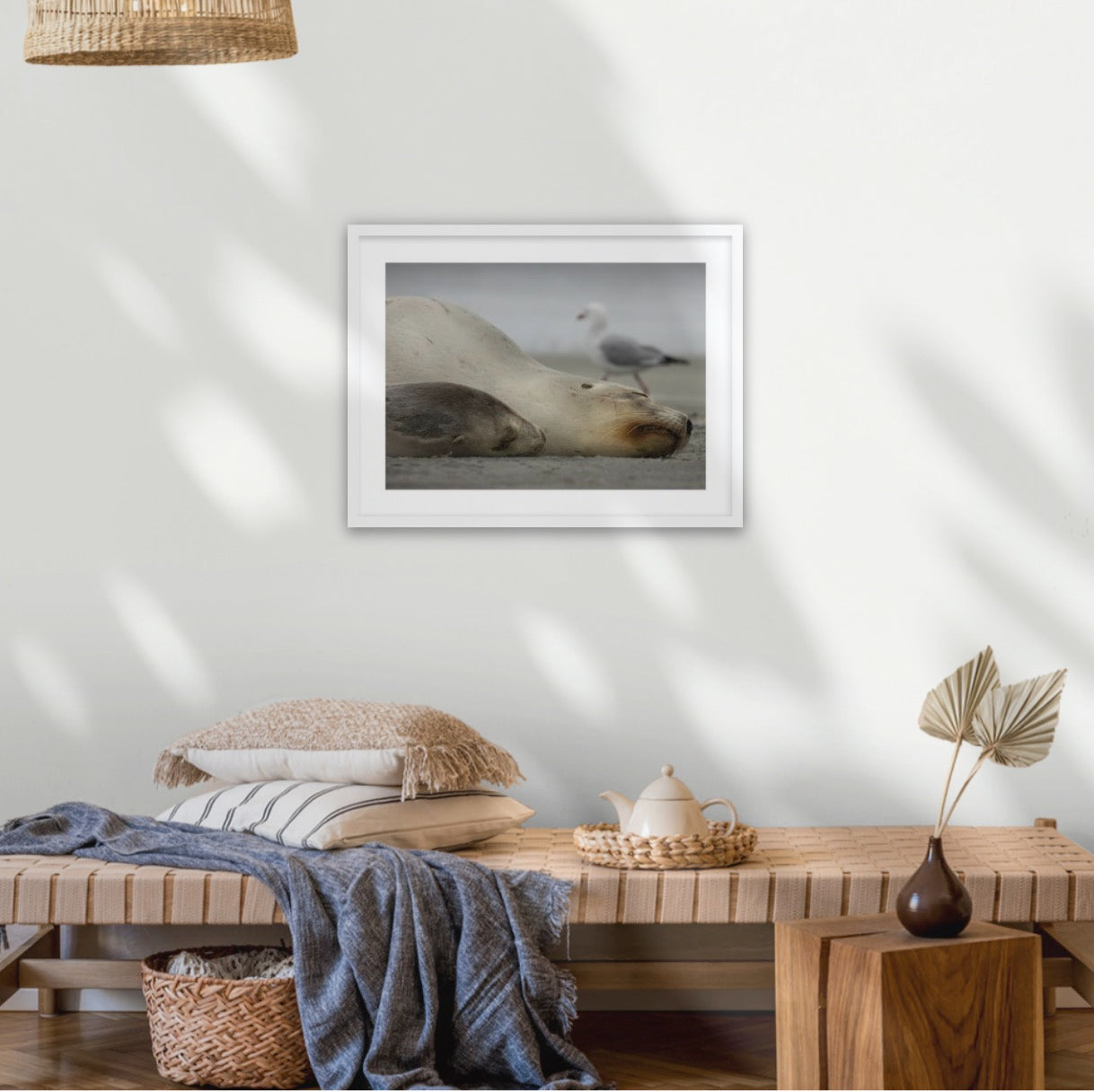 A2 wood frame (594 x 420mm print, 720 × 550mm frame)