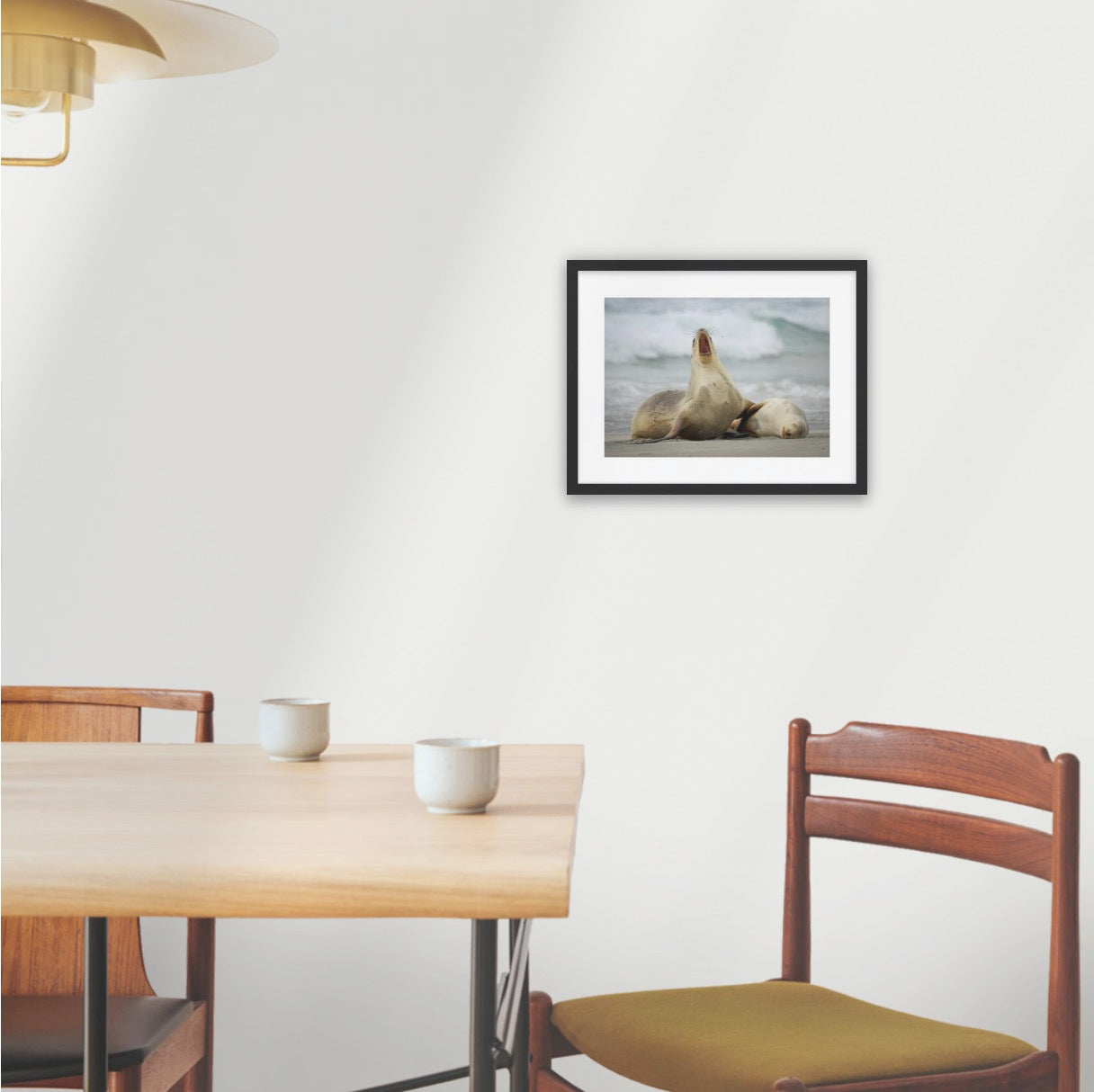 A3 wood frame (420 x 297mm print; 550× 420mm frame)