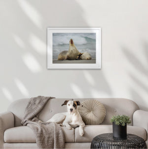 A2 wood frame (594 x 420mm print, 720 × 550mm frame)