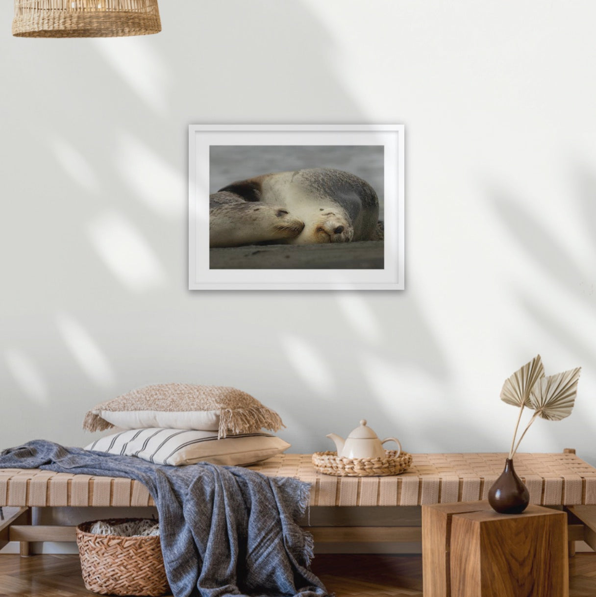 A2 wood frame (594 x 420mm print, 720 × 550mm frame)