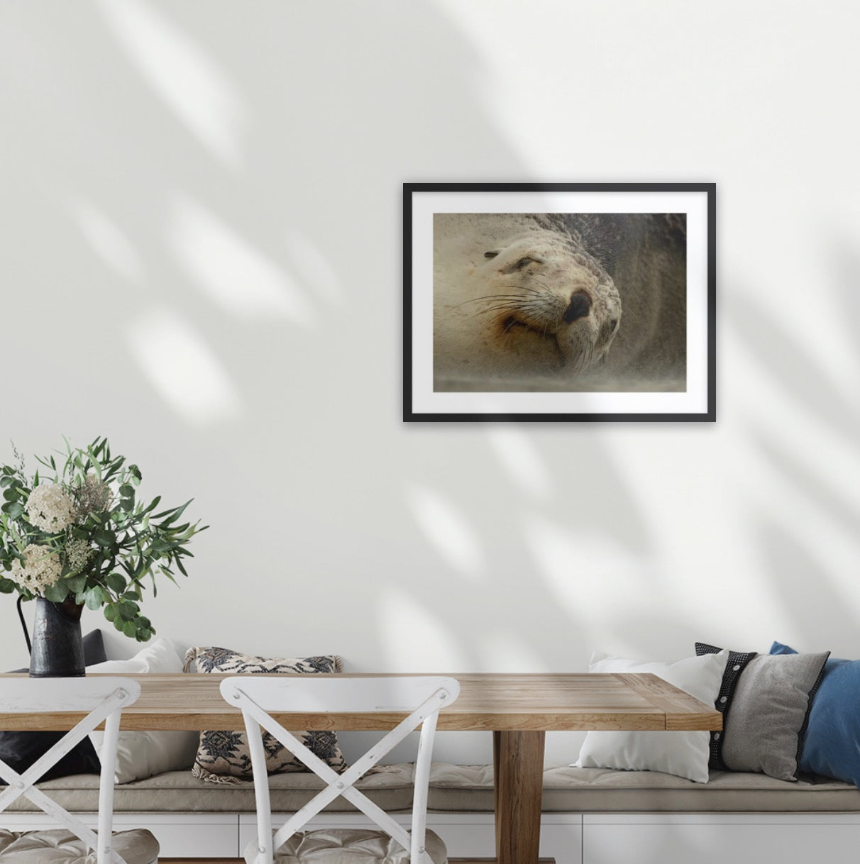 A2 wood frame (594 x 420mm print, 720 × 550mm frame)