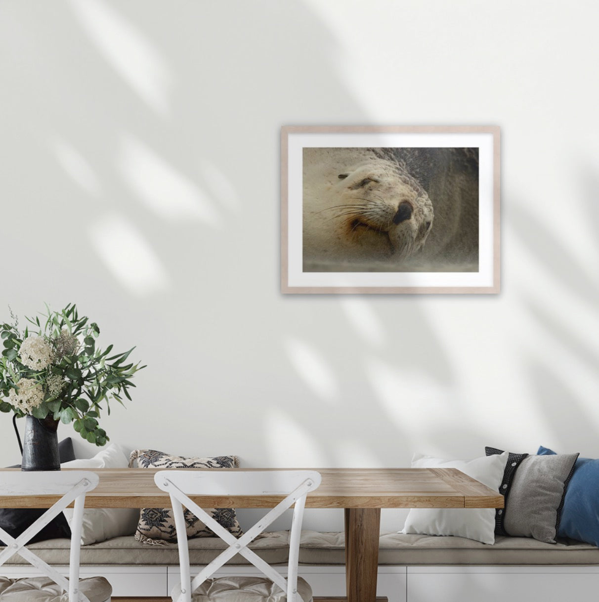 A2 wood frame (594 x 420mm print, 720 × 550mm frame)