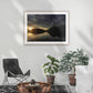 A1 raw wood frame (841 × 594mm print, 970m × 720mm frame) Dawn arrives to Glendhu Bay on Lake Wānaka