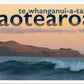 Blankwallnz greeting card with Maori name of Wellington New Zealand - 'Aotearoa, Te Whanganui-a-tara'.
Back includes location information for Harbour heads, Te Whanganui-a-Tara.