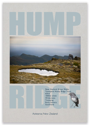 Hump Ridge laminated poster