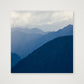 Wanaka Blue Misty Mtns UK — 30×30cm, 12×12" Print only