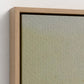 Close-up of a wooden float frame - canvas art