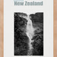 Sutherland Falls - New Zealand wilderness poster (framed or unframed)
