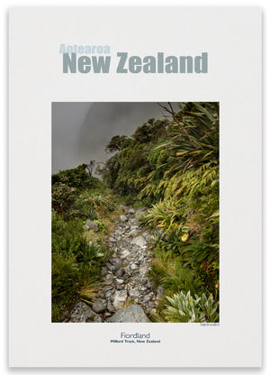 Alpine Milford - New Zealand UNESCO laminated poster